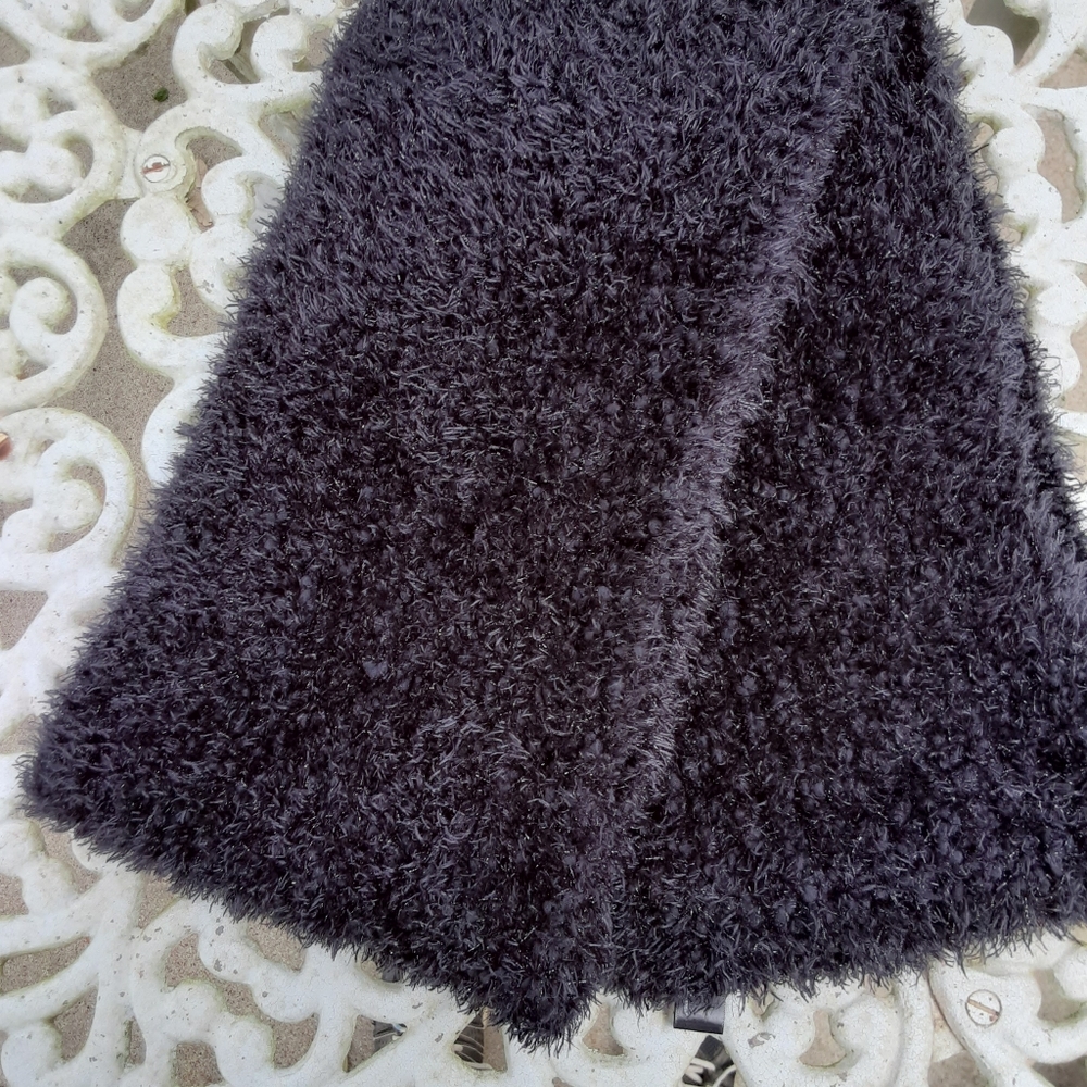 Black Infinity Scarf